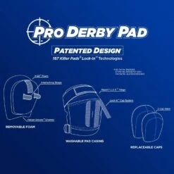 187 - Pro Derby Knee - Black / Purple -Impala Sale Store 187ProDerbyPads Features bb1a7288 711a 4800 91c4 800948695e0a