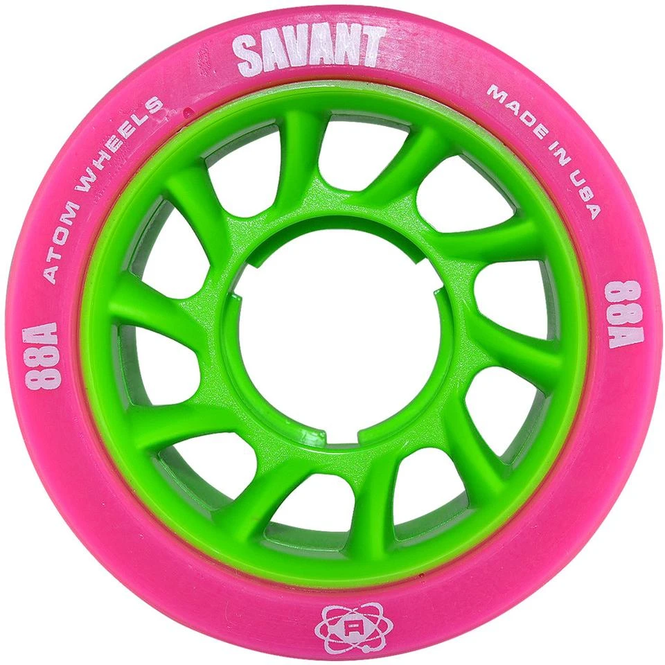 ATOM Savant Quad Wheel - (4 Pack) ATOM Savant Quad Wheel - (4 Pack) -Impala Sale Store Atom Savant 88a pink