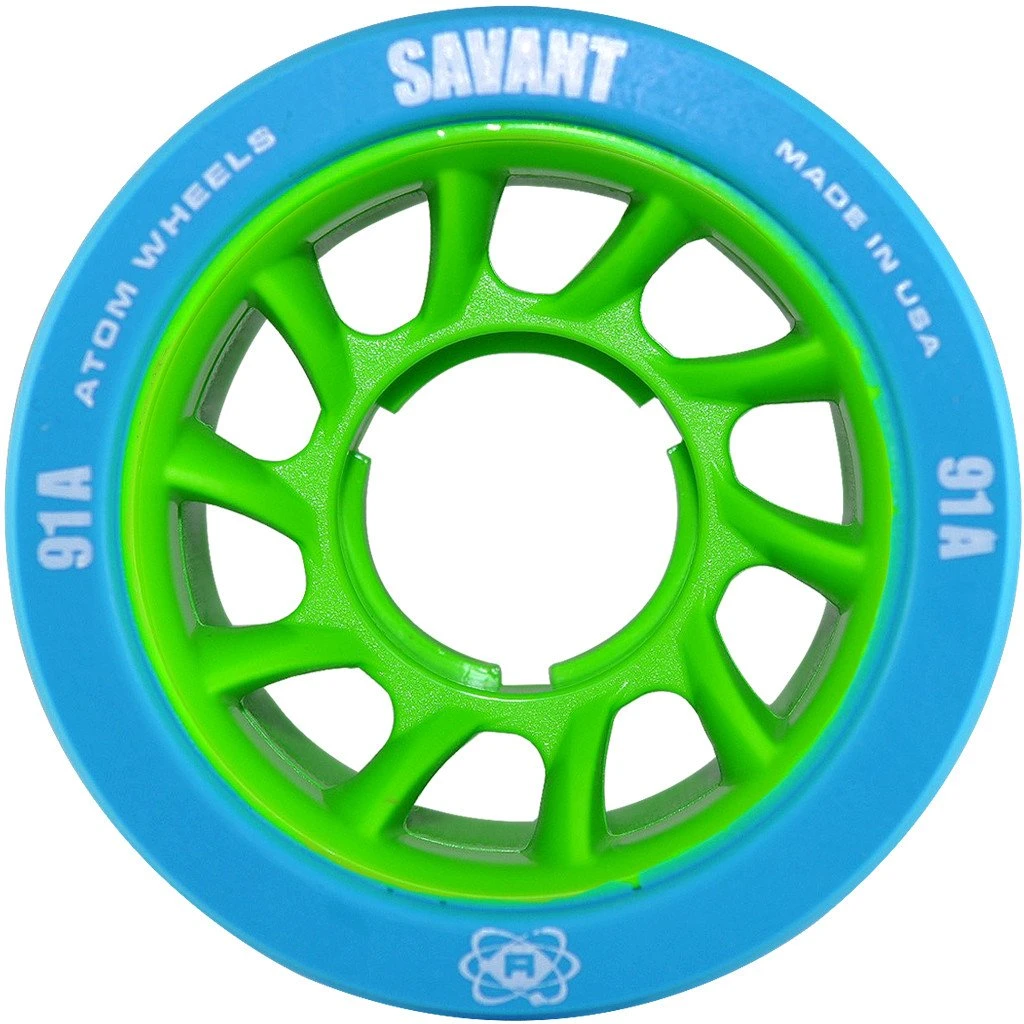 ATOM Savant Quad Wheel - (4 Pack) ATOM Savant Quad Wheel - (4 Pack) -Impala Sale Store Atom Savant 91a blue