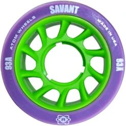 ATOM Savant Quad Wheel - (4 Pack) 11 ATOM Savant Quad Wheel - (4 Pack) -Impala Sale Store Atom Savant 93a Purple