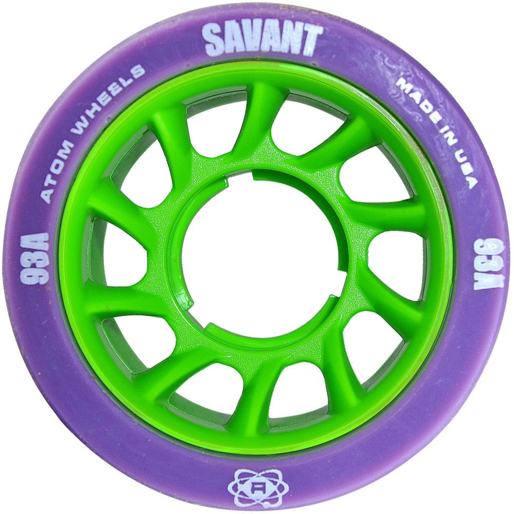 ATOM Savant Quad Wheel - (4 Pack) ATOM Savant Quad Wheel - (4 Pack) -Impala Sale Store Atom Savant 93a Purple