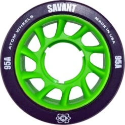 ATOM Savant Quad Wheel - (4 Pack) 10 ATOM Savant Quad Wheel - (4 Pack) -Impala Sale Store Atom Savant 95a black