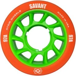 ATOM Savant Quad Wheel - (4 Pack) 9 ATOM Savant Quad Wheel - (4 Pack) -Impala Sale Store Atom Savant 97a Orange