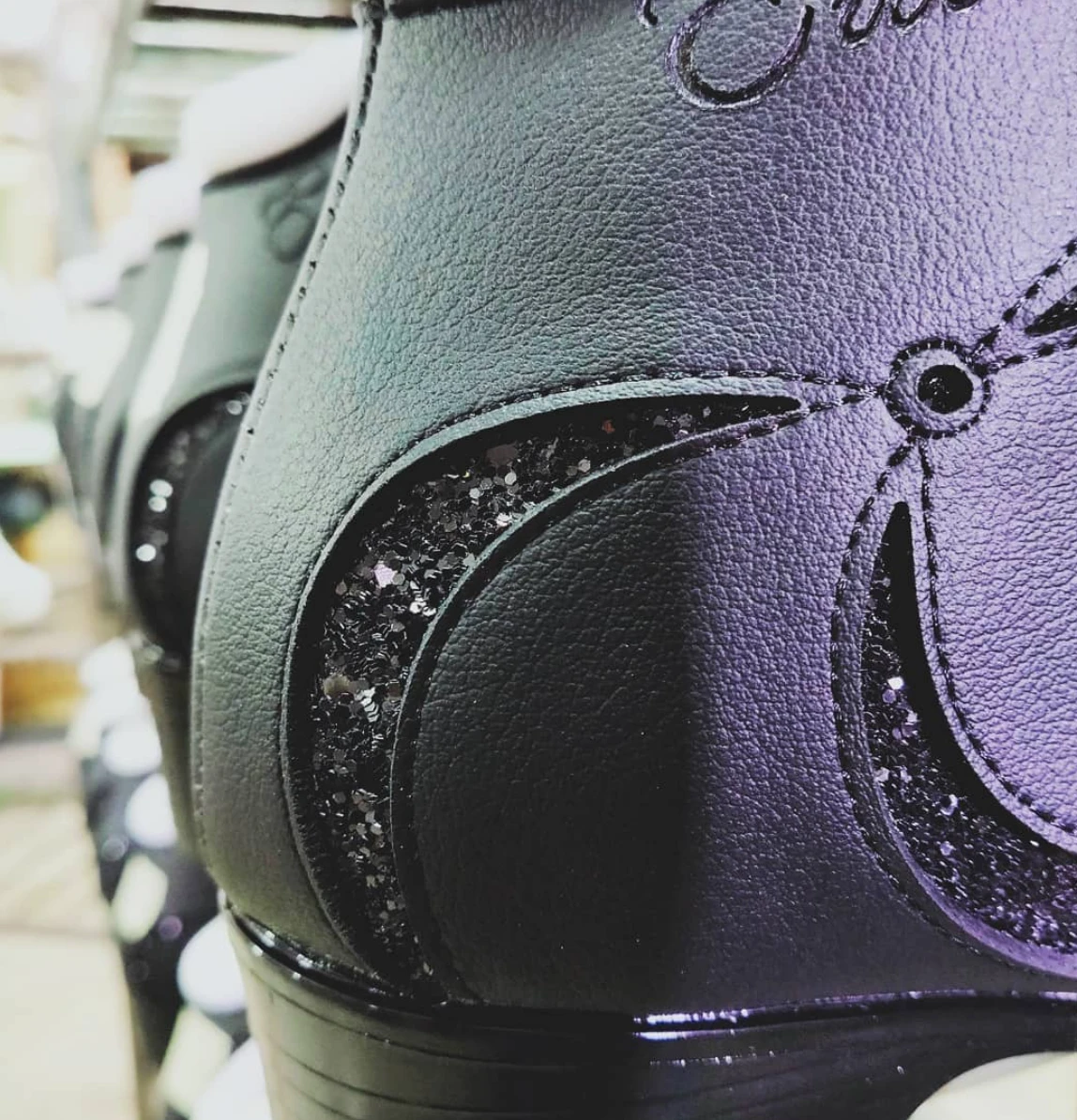 Belati - Erica Roller Dance Boot Belati - Erica Roller Dance Boot -Impala Sale Store BelatiEricaDance Black