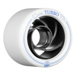 Bones Turbo Wheels - White - 8 Pack -Impala Sale Store Bones Turbo 97A White Black Hub