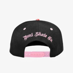 BONT Snapback Hat -Impala Sale Store BontCap Black Flower4