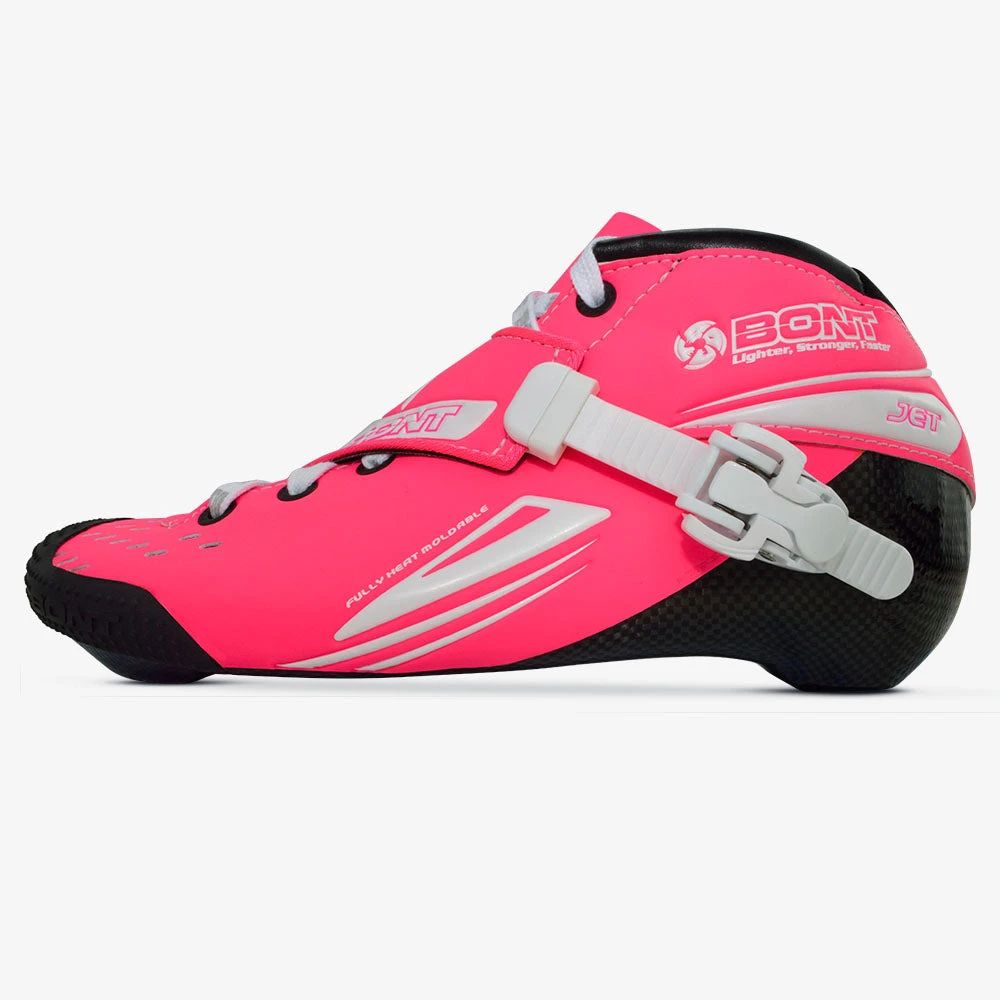Bont Jet - Inline Race Boot (Colours) Bont Jet - Inline Race Boot (Colours) -Impala Sale Store BontJet Pink White