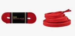 Bont Waxed Skate Laces - 8mm / 150cm (59") -Impala Sale Store BontLaces LikeIt sHotRed