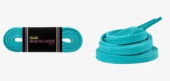 Bont Waxed Skate Laces - 8mm / 150cm (59") -Impala Sale Store BontLaces PoolPartyBlue