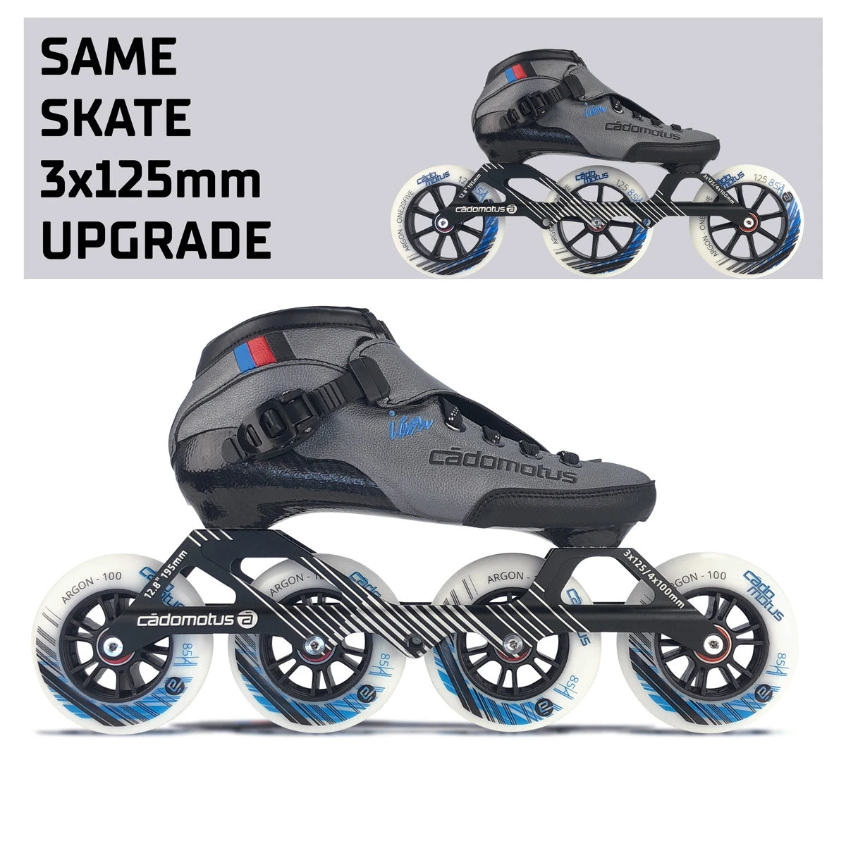 Cádomotus - Versatile-3 - Inline Speed Skate | Sizes EU 37-47 Cádomotus - Versatile-3 - Inline Speed Skate | Sizes EU 37-47 -Impala Sale Store Cadomotus Versatile 3 InlineSpeedSkate
