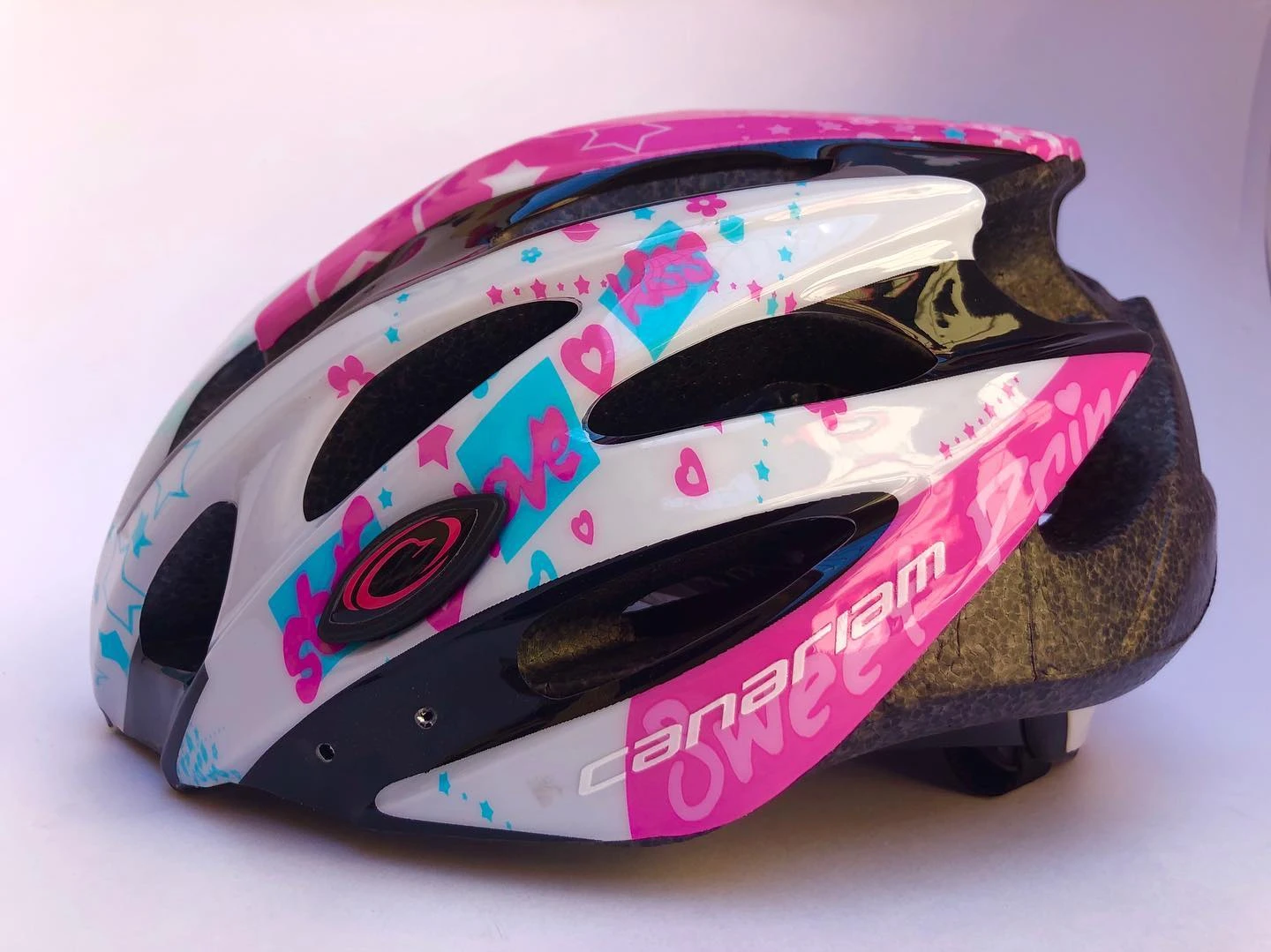 Canariam Sonic Race Helmet Canariam Sonic Race Helmet -Impala Sale Store CanariamSonicHelmet PinkWhite