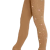 ChloeNoel - Over The Boot Skating Tights With Crystals (Light Tan) -Impala Sale Store ChloeNoel TB8832 Lt Tan 1 Crystal