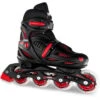 Crazy - 148 Adjustable Inline Skate - Black / Red -Impala Sale Store Crazy 148 black
