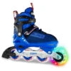 Crazy - 168 Adjustable Inline Skate - Blue -Impala Sale Store Crazy 168Blue