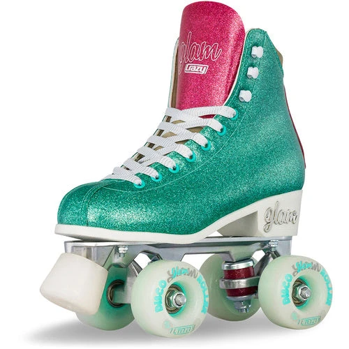 Crazy - Disco Glam - Retro Skates - Teal / Pink Crazy - Disco Glam - Retro Skates - Teal / Pink -Impala Sale Store Crazy DiscoGlam Teal 1