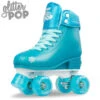 Crazy - Glitter Pop Adjustable Quad Skates - Teal -Impala Sale Store Crazy GlitterPOPTeal 1