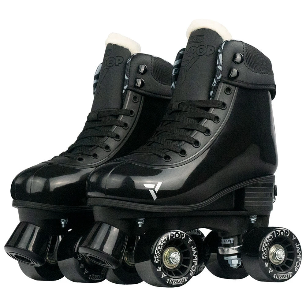 Crazy - Jam Pop Adjustable Quad Skates - Black Crazy - Jam Pop Adjustable Quad Skates - Black -Impala Sale Store Crazy JamPop Black 5