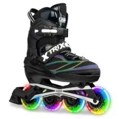 Crazy - Trix Adjustable Inline Skate -Impala Sale Store Crazy TrixBlack4Wheel