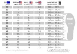 Crazy - Zoom Quad Skate 4 Crazy - Zoom Quad Skate -Impala Sale Store Crazy Zoom SizeGuide