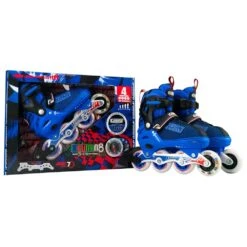 Crazy - 168 Adjustable Inline Skate - Blue -Impala Sale Store Crazy168Blue 3