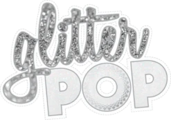 Crazy - Glitter Pop Adjustable Quad Skates - Teal -Impala Sale Store CrazyGlitterPop White 2