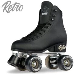 Crazy Retro Roller Skates - Adjustable 8 Crazy Retro Roller Skates - Adjustable -Impala Sale Store CrazyRetro Black