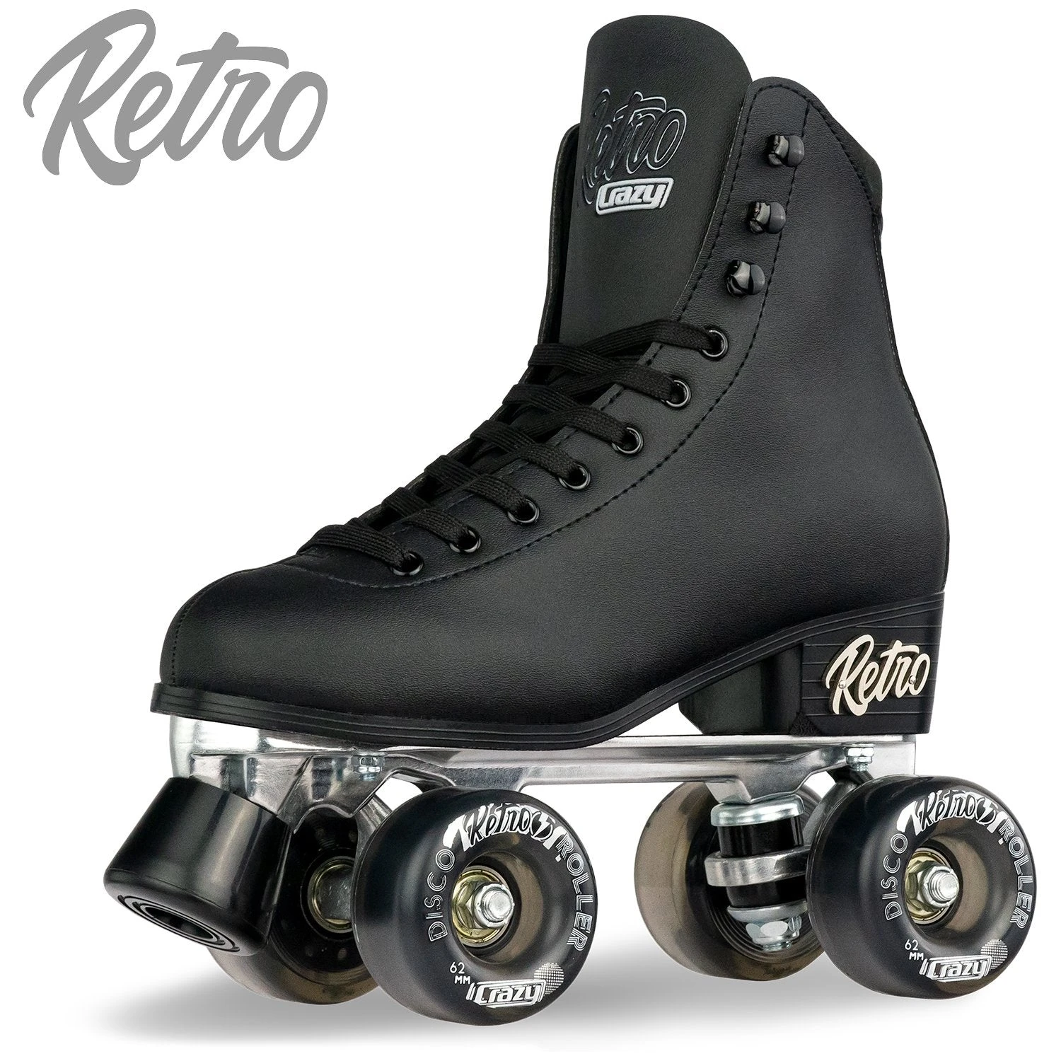Crazy Retro Roller Skates - Adjustable Crazy Retro Roller Skates - Adjustable -Impala Sale Store CrazyRetro Black