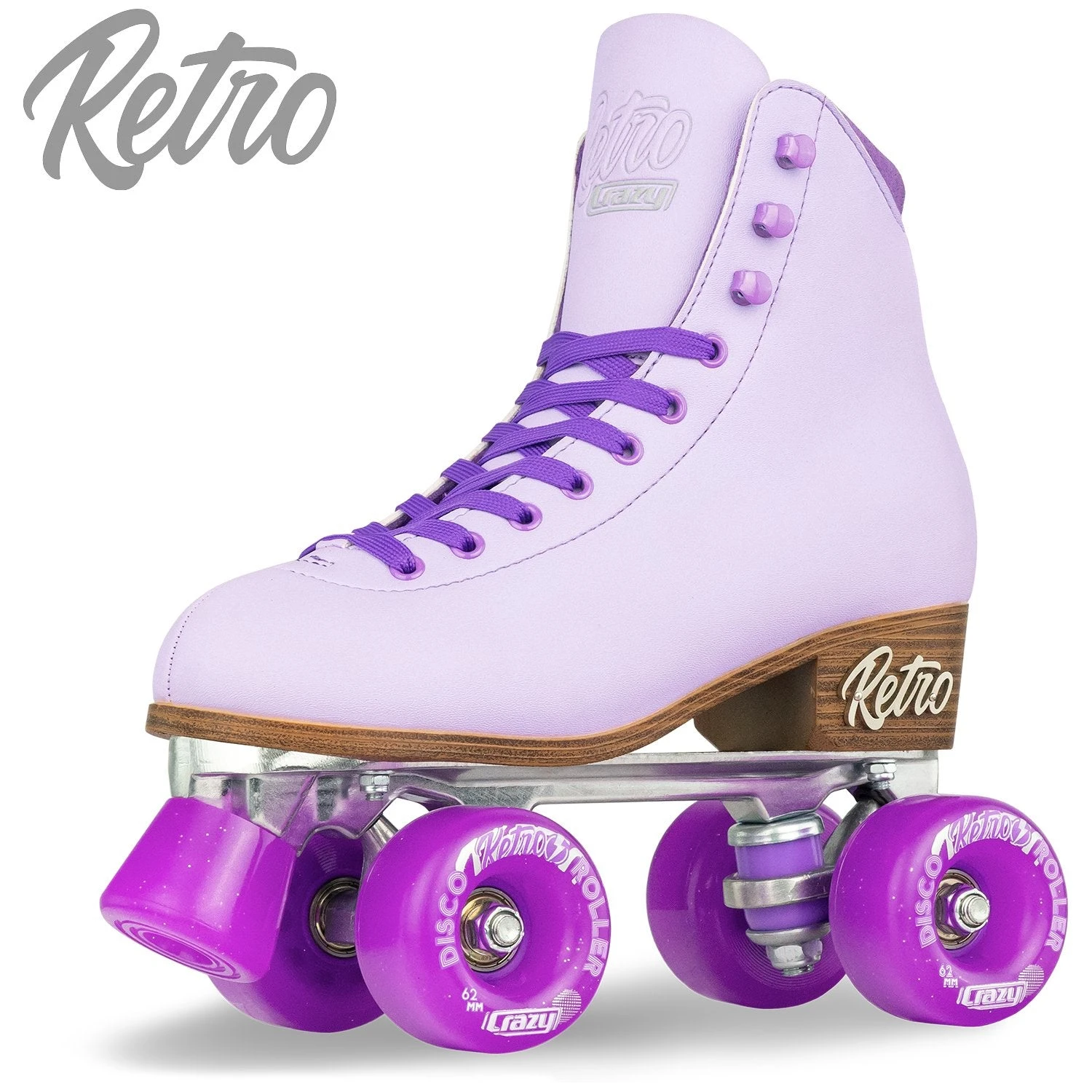 Crazy Retro Roller Skates - Adjustable Crazy Retro Roller Skates - Adjustable -Impala Sale Store CrazyRetro Purple
