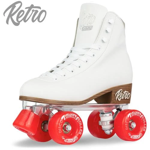 Crazy Retro Roller Skates - Adjustable Crazy Retro Roller Skates - Adjustable -Impala Sale Store CrazyRetro White