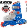 Crazy - 138 Adjustable Inline Skate 1 Crazy - 138 Adjustable Inline Skate -Impala Sale Store Crazy 138 Blue