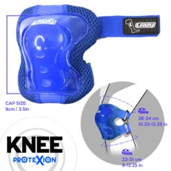 Crazy - ProteXion Kids - Tri Pack 9 Crazy - ProteXion Kids - Tri Pack -Impala Sale Store Crazy Protexion Kids Knee Blue