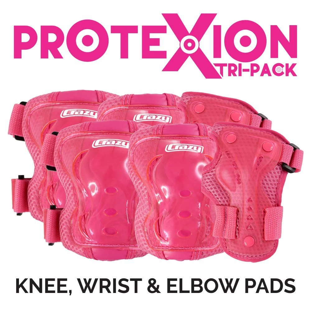 Crazy - ProteXion Kids - Tri Pack Crazy - ProteXion Kids - Tri Pack -Impala Sale Store Crazy Protexion Kids Pink