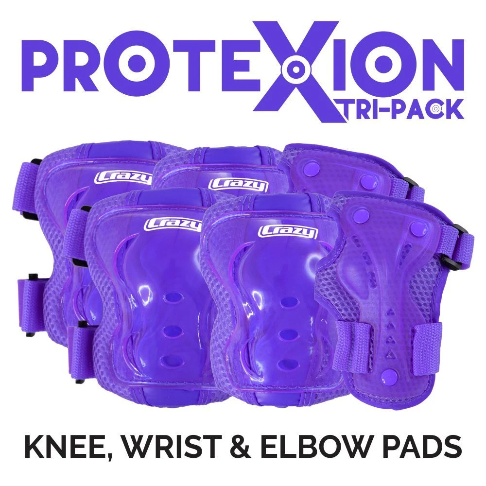Crazy - ProteXion Kids - Tri Pack Crazy - ProteXion Kids - Tri Pack -Impala Sale Store Crazy Protexion Kids Purple