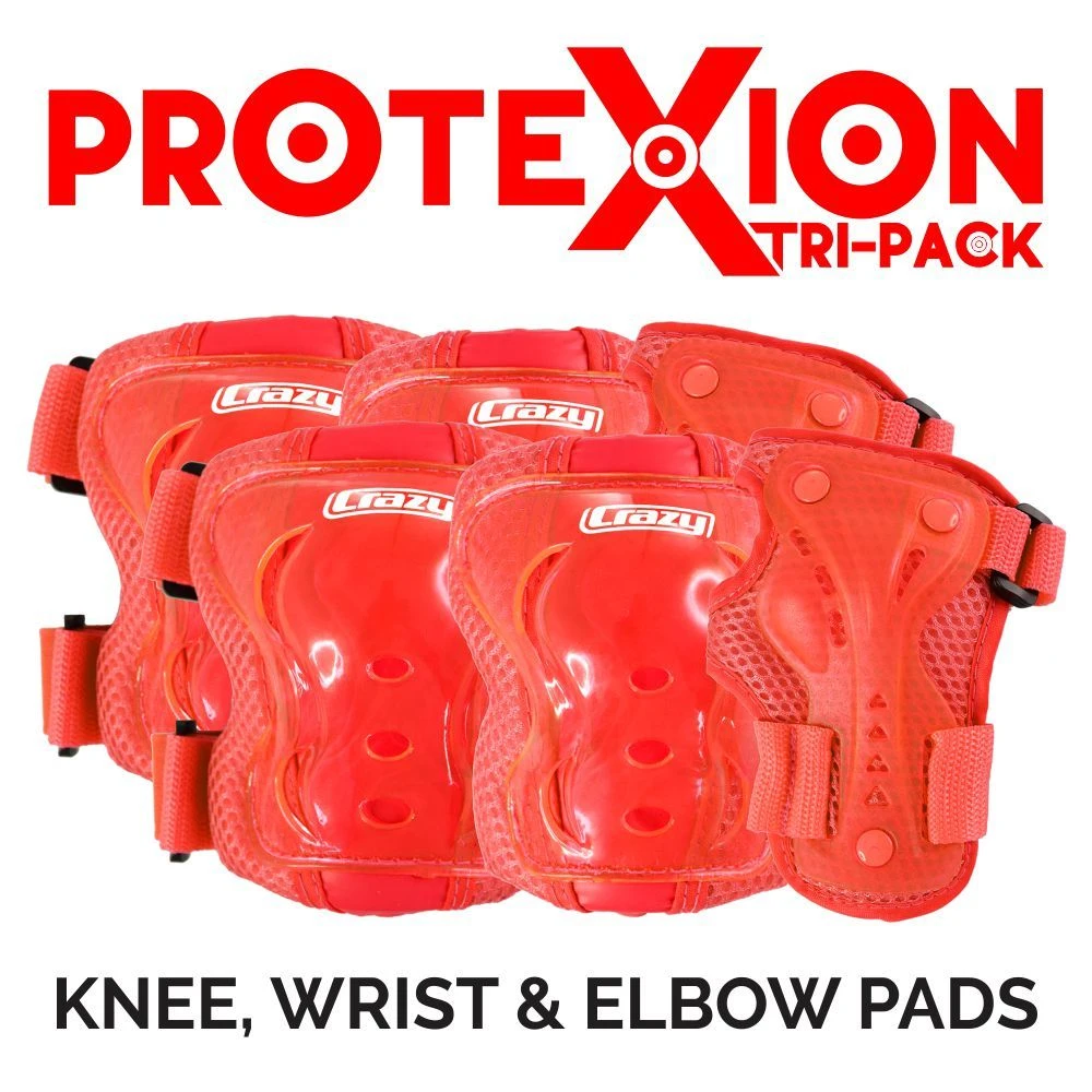 Crazy - ProteXion Kids - Tri Pack Crazy - ProteXion Kids - Tri Pack -Impala Sale Store Crazy Protexion Kids Red