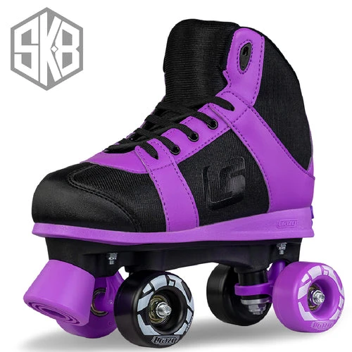Crazy - SK8 - Adjustable Quad Skates - Purple or Black Crazy - SK8 - Adjustable Quad Skates - Purple Or Black -Impala Sale Store Crazy Sk8 Purple