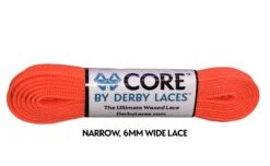 Derby Laces - CORE -Impala Sale Store DerbyLaces Core FluoroOrange