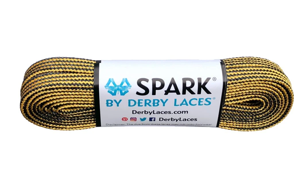 Derby Lace - Spark Derby Lace - Spark -Impala Sale Store DerbyLaces Spark GoldandBlackStripe