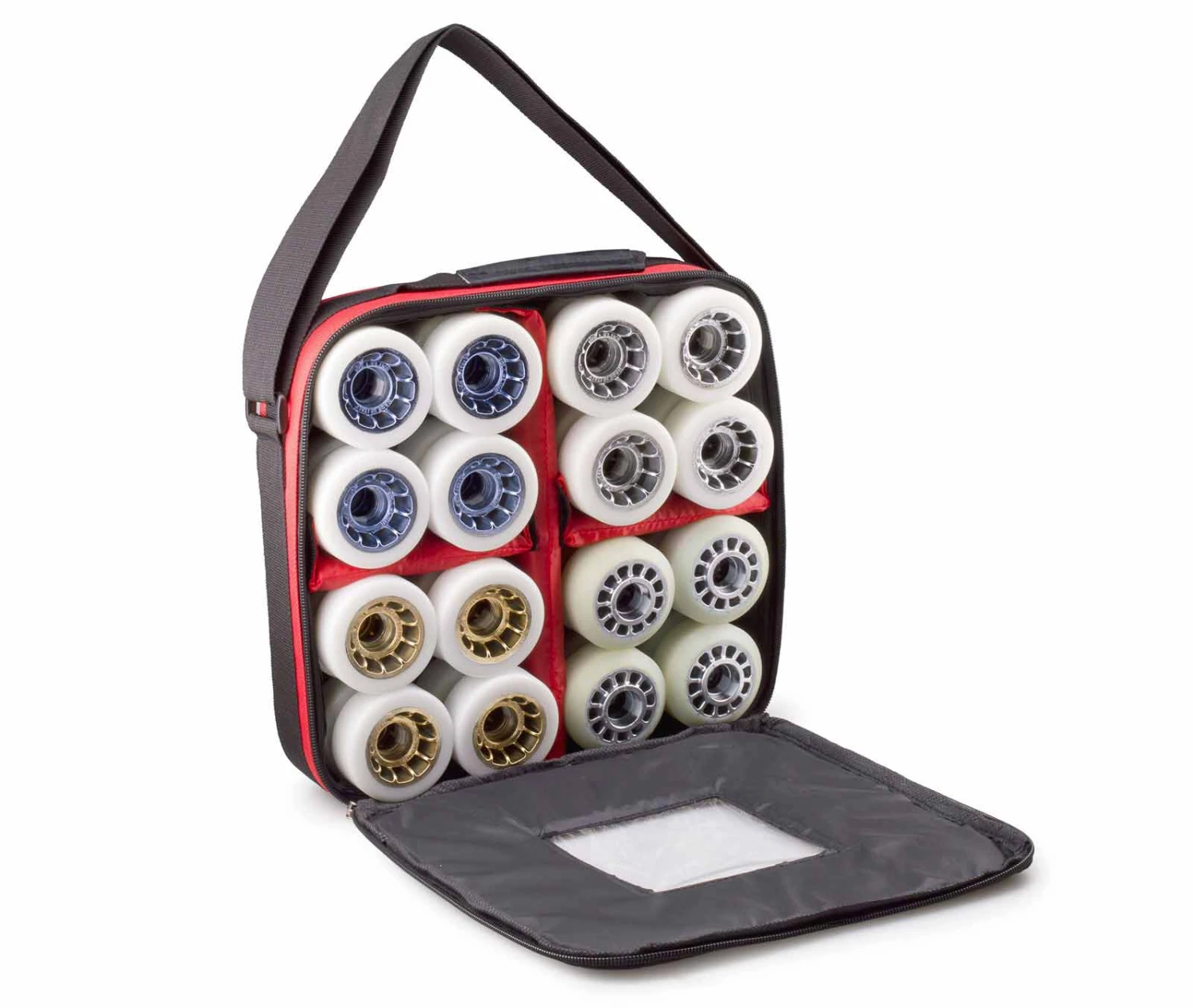 Edea - Quad Wheel Bag (4-set) - Pink or Black Edea - Quad Wheel Bag (4-set) - Pink Or Black -Impala Sale Store EdeaWheelCase