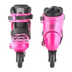 FR Junior - Adjustable Inline Skates -Impala Sale Store FR Junior Pink Front Back