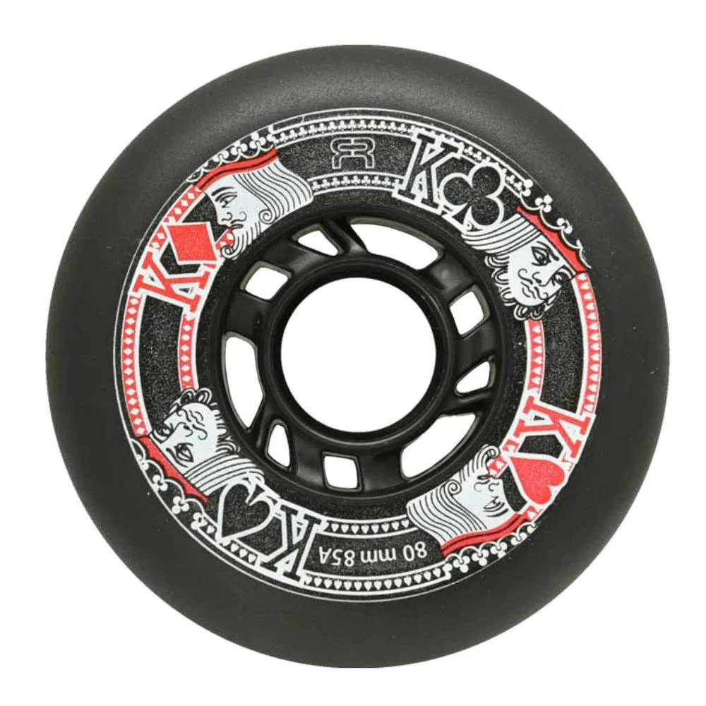 FR - Street King Inline Wheel - 76mm / 80mm FR - Street King Inline Wheel - 76mm / 80mm -Impala Sale Store FR street king black 80mm