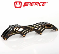Fierce Inline Speed Frame - Two Tone - HiLo - 3x110 / 1x100 -Impala Sale Store Fierce 7.4 twotone Black Gold Hilo