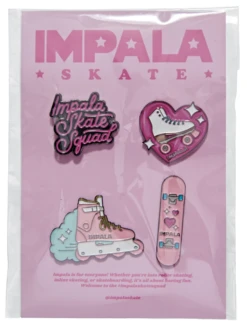 Impala - 4 Pack Enamel Pin Set -Impala Sale Store Impala Pins 1