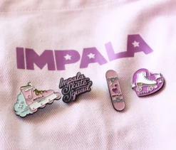 Impala - 4 Pack Enamel Pin Set -Impala Sale Store Impala Pins 3