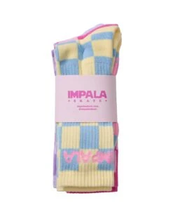 Impala - Check Sock - 3-pack -Impala Sale Store ImpalaCheckSock 2
