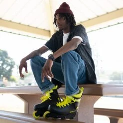 Impala - Lightspeed Inline Skate - Black / Fluoro -Impala Sale Store ImpalaLightspeed Black Fluoro6