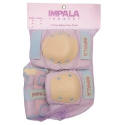 Impala Protective Set - Youth - (Pastel Block) -Impala Sale Store ImpalaPads PastelBlock 4 29c91976 1be7 4b82 95e2 e7a4861a3f1c
