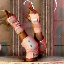 Impala Protective Set - Adult - (Marawa - Rose Gold) -Impala Sale Store ImpalaRoseGoldPadSet 6