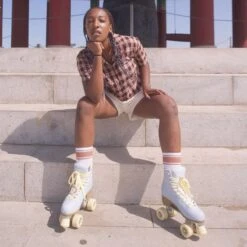 Impala Rollerskate - Sky Blue / Yellow 9 Impala Rollerskate - Sky Blue / Yellow -Impala Sale Store ImpalaSkyBlue YellowQuad 7