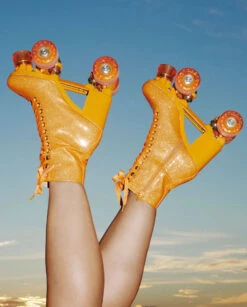 Impala Rollerskates - Marawa High Heeled Skate - Sparkle Orange -Impala Sale Store Impala MarawaHighHeel 7