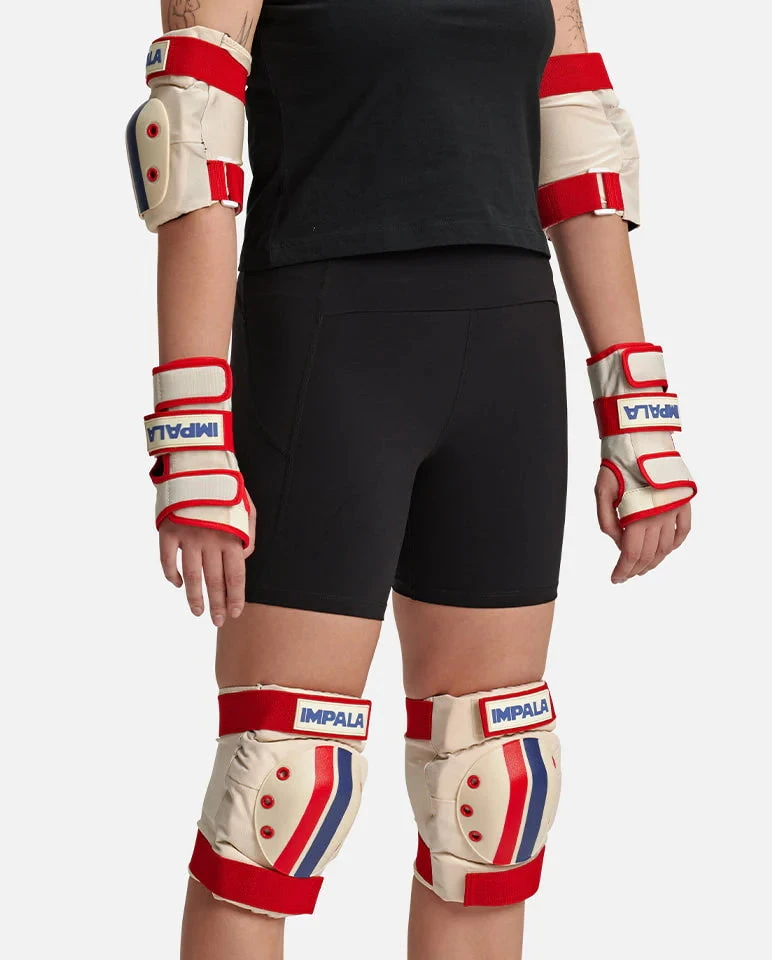 Impala Protective Set - Adult - (Vintage Stripe) Impala Protective Set - Adult - (Vintage Stripe) -Impala Sale Store Impala VintageStripePads 5